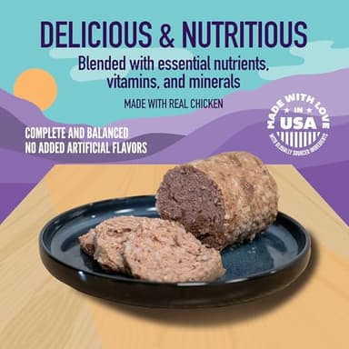 A Strong Heart Wet Dog Food, Chicken & Rice Dinner - 13.2 oz Cans (Pack of 12), Made in The USA with Real Chicken - Image 4