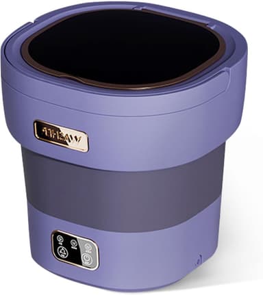 Mini Washing Machine and Dryer,12l Foldable Mini Washer for Underwear, Upgraded Collapsible Washing Machine for Baby Clothes Socks Apartment - Image 2