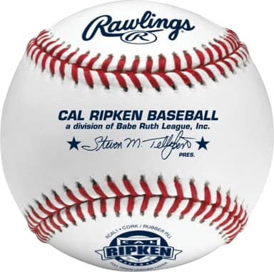 Rawlings | Cal Ripken Baseballs | Competition Grade | RCAL1 | Youth/14U | 12 Count, White - Image 1