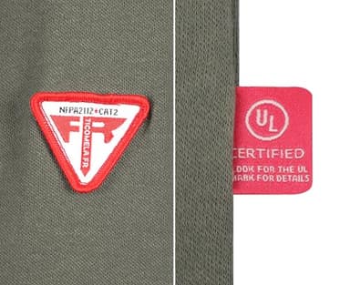 TICOMELA FR Shirts for Men Flame Resistant Shirt NFPA2112/CAT2 7oz Gray Fire Retardant Men's Long Sleeve Henley Shirts - Image 6