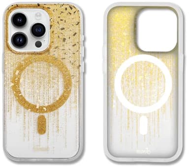 Sonix Case for iPhone 15 Pro | Compatible with MagSafe | 10ft Drop Tested | Drippin' Gold - Image 1