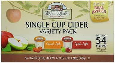 Grove Square Cider Pods, Variety Pack, Single Serve (Pack of 54) (Packaging May Vary) - Image 3