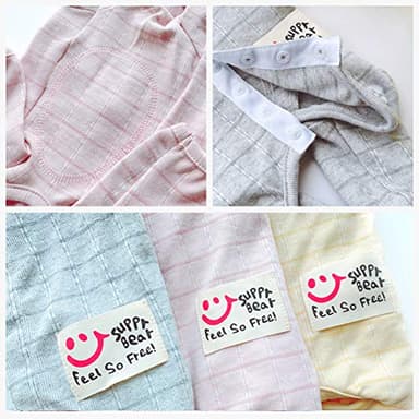 RSS08-Fpink-M Recovery Suit for Surgery - Dog Abdominal Wounds Bandages, Full Coverage Bodysuit for Female Dogs, Prevent Licking - Image 4