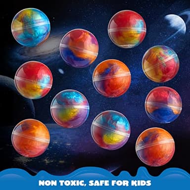 JOYIN Slime Party Favors, 36 Pack Galaxy Slime Ball - Stretchy, Non-Sticky, Mess-Free, Stress Relief, and Safe - Toys for Girls and Boys - Classroom Reward, Party Supplies - Image 8