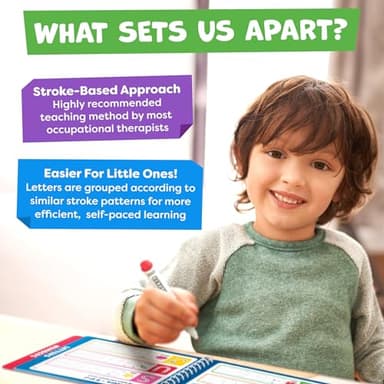 Preschool Learning Activities - Tracing Books for Kids Ages 3-5 - Toddler Handwriting Practice - Letter Tracing for Kids Preschool Kindergarten Workbooks 3-4, 4-5 Learning Books - 3 year old boy gift - Image 5