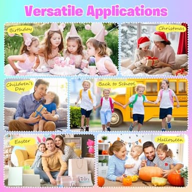 Mini Karaoke Machine for Kids Girls: Unicorn Portable Bluetooth Speakers with 2 Wireless Mic Toys for Girls Age 4-6 7 8 9 Years Old Girl Gifts Birthday Gifts for 5 6 7 8 9 10 11 Years Teens Purple - Image 6