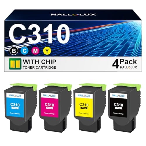C310 C315 Toner Cartridge Replacement for Xerox C310 Xerox C315 Toner 006R04356 006R04357 006R04358 006R04359 to use with C310DNI C315DNI Printer (Cyan Magenta Yellow Black, 4 Pack) - Image 1