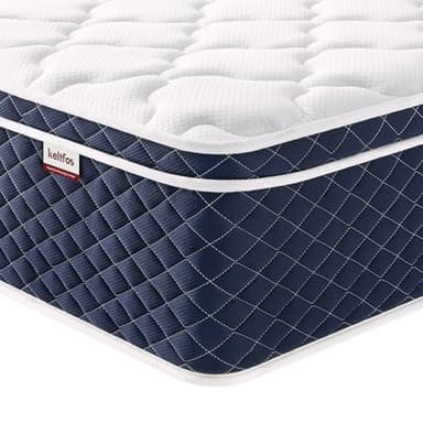 Queen Mattress 14 Inch, Medium Firm Targeted for Side & Back Sleepers, 4 Layer Gel Memory Foam Hybrid Mattress | Cooling Top for Pain Relief & Deep Sleep, Bed in a Box, 100 Night Trial - Image 1