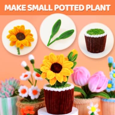 GAGANIU 200pcs Pipe Cleaners, Pipe Cleaners for crafts, Craft Supplies Multicolor Chenille Stems for Art&Craft Christmas DIY projects(12inch*6mm,20colors) - Image 5