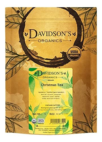Davidson's Organics, Christmas Tea, Loose Leaf Tea, 16-Ounce Bag - Image 1
