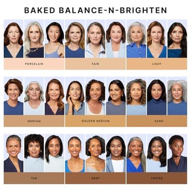 LAURA GELLER NEW YORK Award-Winning Baked Balance-n-Brighten Color Correcting Powder Foundation - Medium - Buildable Light to Medium Coverage - Demi-Matte Natural Finish - Image 9