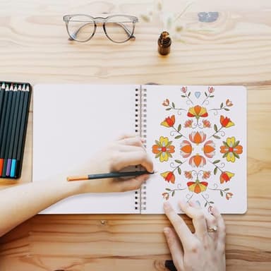 Beautiful Adult Coloring Book Set of 2 for Relaxation - Affirmation and Inspirational Books Making it a Great Gift - Perfect Stress-Relieving Books Fun to Color for Women - Image 6