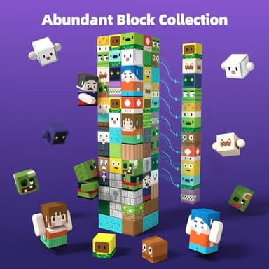 GobiDex 100PCS Magnetic Blocks Game-Based Kid Building Toys for Boys Girls 3+, Build MagWonder World with Zomblock Magnets Cubes, Upgraded STEM Game Sensory Gift for Birthday - Image 4