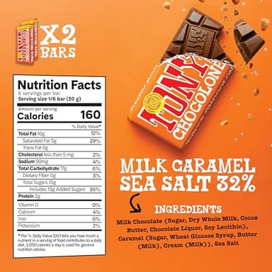 Tony's Chocolonely - Top 3 Milk Chocolate Bundle - Belgium Chocolate Halloween Candy Bar, No Artificial Flavoring, Fairtrade & B Corp Certified - 6.35 Oz, 6 Bars - Image 3