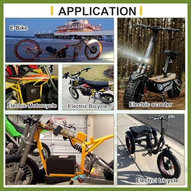 BtrPower 48V 20AH LiFePO4 Ebike Battery with 3A Fast Charger,40A BMS for Electric,Scooter,Bicycles,Motorcycle Battery 250W - 1000W Motor - Image 6