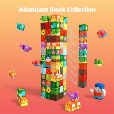 GobiDex Magnetic Blocks Kids Building Toys for Boys Girls 3+, Game-Based Build Jurassic MagWonder with Magnet Construction Dinosaur Toys, Upgraded STEM Sensory Gift for Birthday - Image 5