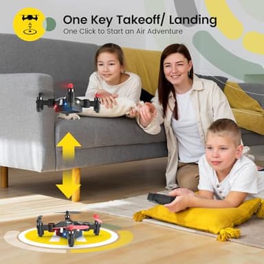 Holy Stone HS190 Foldable Mini Nano RC Drone for Kids Gift Portable Pocket Quadcopter with Altitude Hold 3D Flips and Headless Mode Easy to Fly for Beginners - Image 2