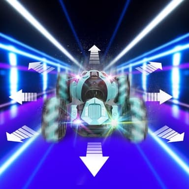 ZMMB Gesture Sensing RC Stunt Car - Best Gifts for Boys 6-12 Year Old 360° Rotating 4WD Remote Control Transform Hand Controlled Car Birthday Presents for Kids Age 7 8 9 10 11 yr - Image 2