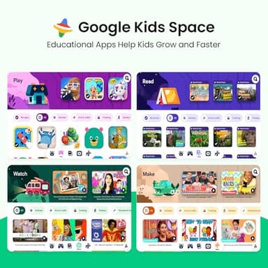 2025 Kids Tablet, 10.1 Inch Android 15 Tablet for Kids, 8+64GB Storage (1TB Expand), Octa-Core, WiFi 6, Pre-Installed Educational Apps, Parental Control, with EVA Protective Case, Eye Protection Mode - Image 3