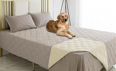 Ameritex Waterproof Dog Bed Cover Pet Blanket with Anti-Slip Back for Furniture Bed Couch Sofa - Image 8