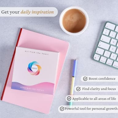 PASTEL Positive Affirmation Cards for Women – Daily Affirmations Cards for Mindfulness, Self Care, Meditation | Inspirational and Motivational Gifts for Women - Image 2
