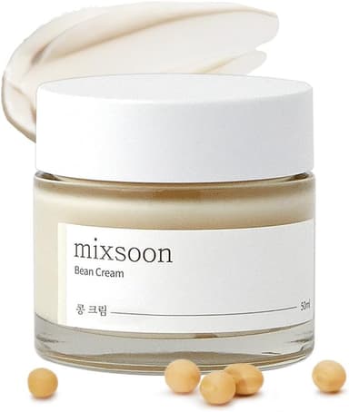 mixsoon Bean Cream - Intensive Moisture Face Cream For Smooth, Nourished Skin, Pore & Sebum Care - Korean Skincare For Glass Skin - Non-stick (1.69 fl.oz / 50ml - Image 2