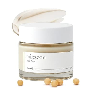 mixsoon Bean Cream - Intensive Moisture Face Cream For Smooth, Nourished Skin, Pore & Sebum Care - Korean Skincare For Glass Skin - Non-stick (1.69 fl.oz / 50ml - Image 1