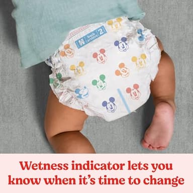 Huggies Size 2 Diapers, Snug & Dry Baby Diapers, Size 2 (12-18 lbs), 100 Count, Packaging May Vary - Image 9