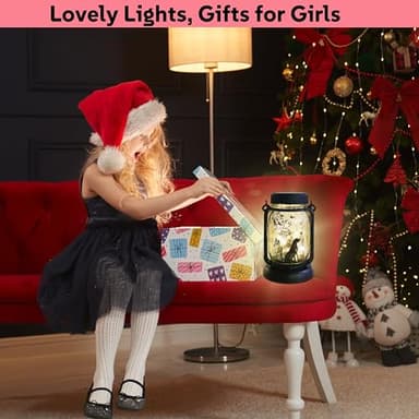 Dog Solar Garden Lights, Garden Decor, Yard Decor, Dog Lamp, Gift for Dog Loves, Gifts for Girls, Patio Outdoor Porch Waterproof Solar Lanterns, Solar Powered Outdoor Decor Lights - Image 2