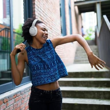 JBL Tune 770NC - Adaptive Noise Cancelling with Smart Ambient Wireless Over-Ear Headphones, Bluetooth 5.3, Up to 70H Battery Life with Speed Charge, Lightweight, Comfortable & Foldable Design (White) - Image 2