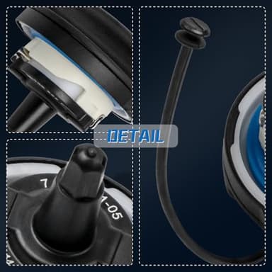 Gas Cap Fuel Cap For 1999-2018 MINI COOPER & BMW X1 X2 X3 X5 X6 Z4 128i 135i 228i 230i 320i 325i 328i 330i 335i 430i 525i 528i 530i 535i 540i 550i 640i 650i 740i 745i 750i 760i and More - Image 7