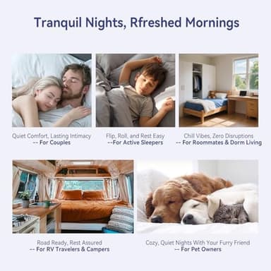 ELEMUSE Full Mattress Topper for Back Pain, Extra Thick Mattress Pad Cover, Plush Soft Pillowtop with Elastic Deep Pocket, Overfilled Down Alternative Filling - Image 7