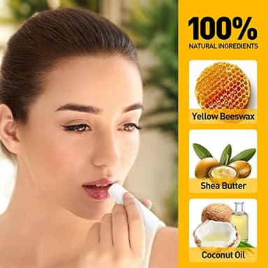 DMSKY Lip Balm Bulk Unlabeled 300 Pack, Custom Chapstick Bulk Natural Ingredients Vitamin E Shea Butter, Gift For Baby Shower & Wedding Favors - Image 4