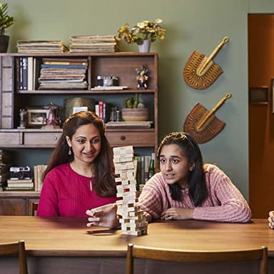Hasbro Gaming Jenga Wooden Blocks Stacking Tumbling Tower Game | Party Games for Kids & Families | Stocking Stuffers | Ages 6+ (Amazon Exclusive) - Image 11