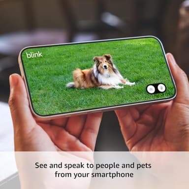 Blink Mini 2 + Weather Resistant Adapter — Indoor/Outdoor Home Security & Pet Camera(s) with HD video, motion detection, and built-in spotlight — 2 cameras (White) - Image 3