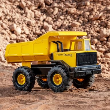 Tonka Retro Mighty Dump Truck - Collector's Edition - Made with 2X More Steel, Kids Construction Toy, Metal Truck, Toy Truck for Boys and Girls, Kids, Toddlers, Ages 3+ - Image 4