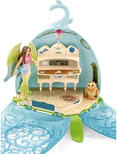 Schleich bayala 18pc. Mystic Library Playset with Owlet and Bird Figurines - Featuring Figure with Flexible Arm, Imaginative Fun and Durable Toy for Girls and Boys, Gift for Kids Ages 5+ - Image 3