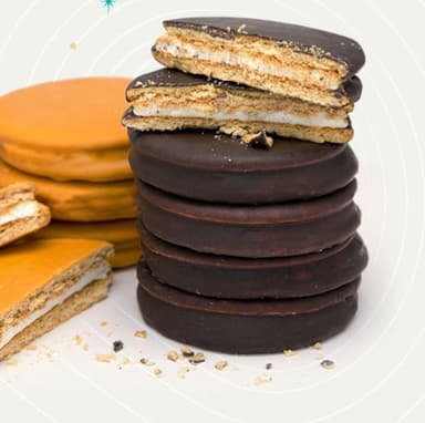 MoonPie Mini Marshmallow Sandwich Small Icing Dipped Graham Cracker & Marshmallow Snack 12 Count, Banana, 96 Oz (Pack of 8) - Image 4