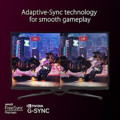 ASUS ROG Swift 38” 4K HDMI 2.1 HDR DSC Gaming Monitor (PG38UQ) - UHD (3840 x 2160), 144Hz, 1ms, Fast IPS, G-SYNC Compatible, Speakers, FreeSync Premium Pro, DisplayPort, DisplayHDR600, 98% DCI-P3 - Image 5