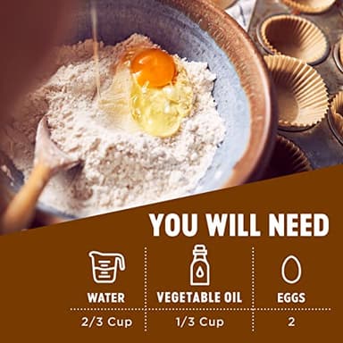 Krusteaz Banana Quick Bread Mix, Made with Real Bananas, 15.0 oz Boxes (Pack of 12) - Image 6