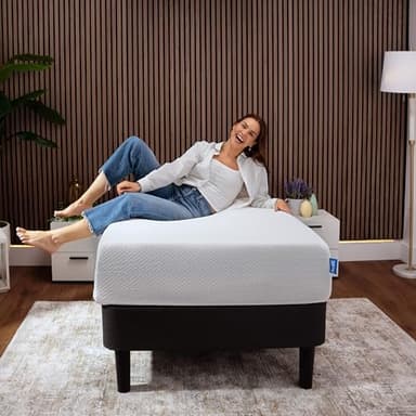 Nestl Green Tea Twin Mattress 8 Inch - Cooling Graphite Memory Foam Twin Mattress for Kids, Fiberglass Free Pressure Relief Supportive Bed in A Box, CertiPur-US Certified - Image 9