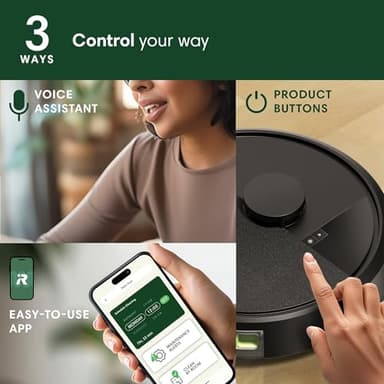 iRobot Roomba 104 Vac Robot Vacuum - Amazon Exclusive, Easy to use, Intense Power-Lifting Suction, LiDAR Navigation, Multi-Surface Cleaning, Cleans in Neat Rows, Self-Charging - Image 8