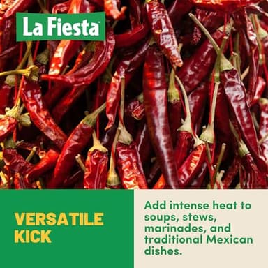 La Fiesta Arbol Dried Whole Chile Pods, 12 oz Bag – Spicy Heat for Salsas, Marinades, and Stews – Authentic Flavor – Trusted Since 1954 - Image 7