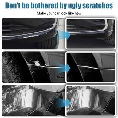 FIXEZPRO Black Touch Up Paint for Cars, Car Paint Scratch Repair Pen, Color Accurate Automotive Paint Quick and Easy Fix Vehicles Chip Rim Scuff Repair - Image 2