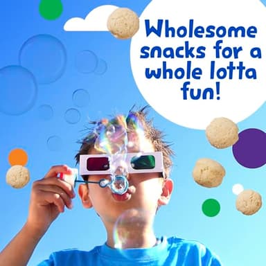 Get'ems! from Gerber, Snacks for Kids, Carrot Ranch Roundos Puffs, Made with Whole Grain Quinoa, Calcium to Support Strong Bones - 5 pack - Image 7