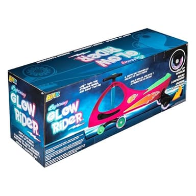 PlasmaCar Lightning Glow Rider - Inertia & Movement Powered Ride-On Toy, Light-Up Wheels, Indoor-Outdoor Play Pink & Green - Image 5