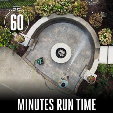 EGO POWER+ Electric Pressure Washer, 3200 PSI Power Washer, Includes (2) 56V 6.0Ah Batteries and Charger - HPW3204-2 - Image 5