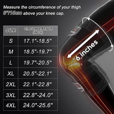 NEENCA Professional Knee Brace for Knee Pain, Adjustable Hinged Knee Support with Removable Side Stabilizers, Strong Stability for Joint Pain Relief, Arthritis, Meniscus Tear, ACL, PCL, Runner, Sports - Image 5