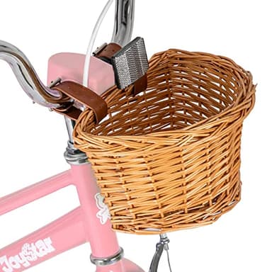 JOYSTAR 12 inch Kids Bike for Toddlers 3-4 Years(33"-41") Girls, Girls Bike with Training Wheels & Basket, Kids' Bicycle Pink - Image 8