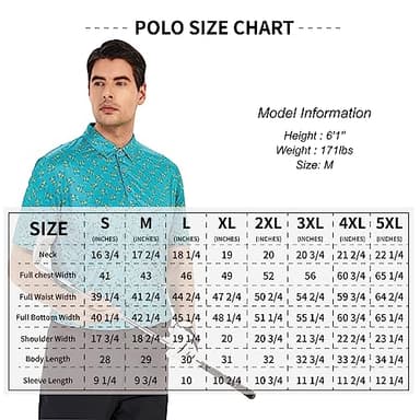 Damipow Mens Golf Shirts Dry Fit Performance Polo Short Sleeve Moisture Wicking Shirt,Purple Men,S - Image 6